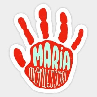 Maria Montessori Sticker